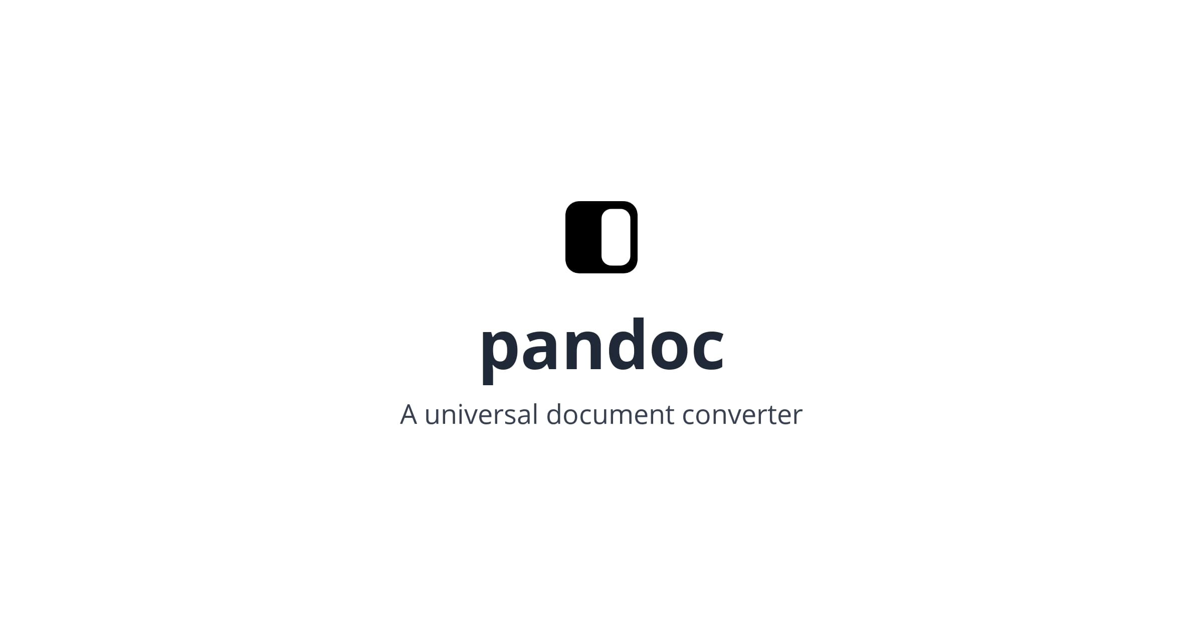 myPandoc preview